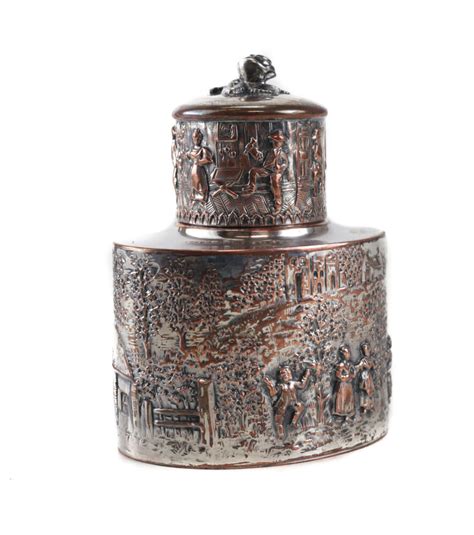 Barbour silver copper plate